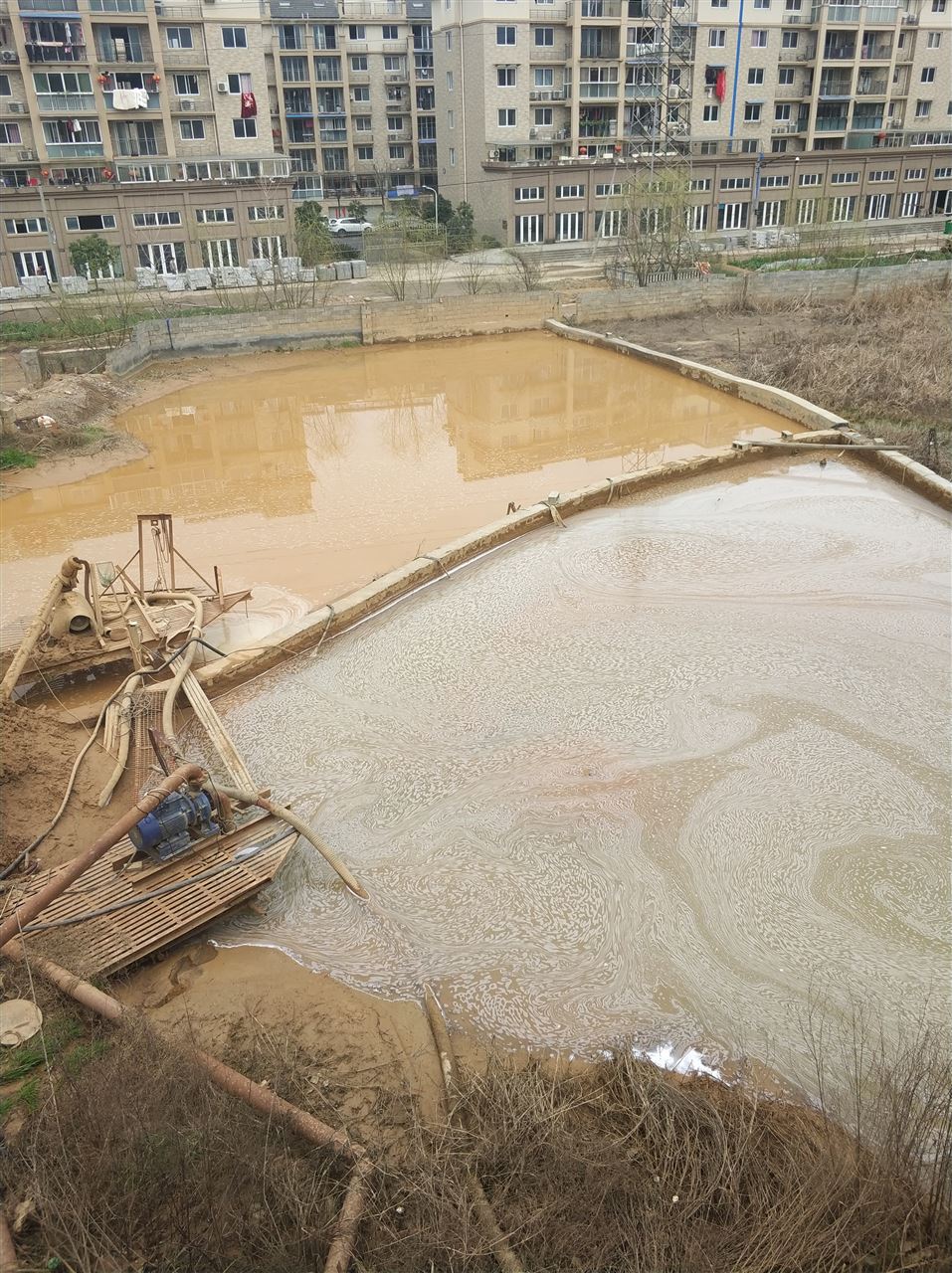 贺州沉淀池淤泥清理-厂区废水池淤泥清淤